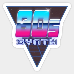 80s SYNTH #1 Sticker